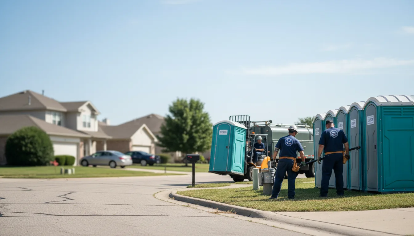 Porta Potty Rental in Plymouth, WI near me